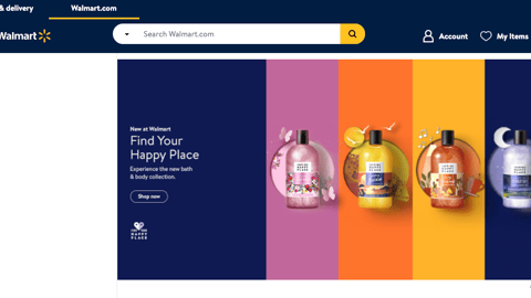 Walmart Find Your Happy Place Display Ads